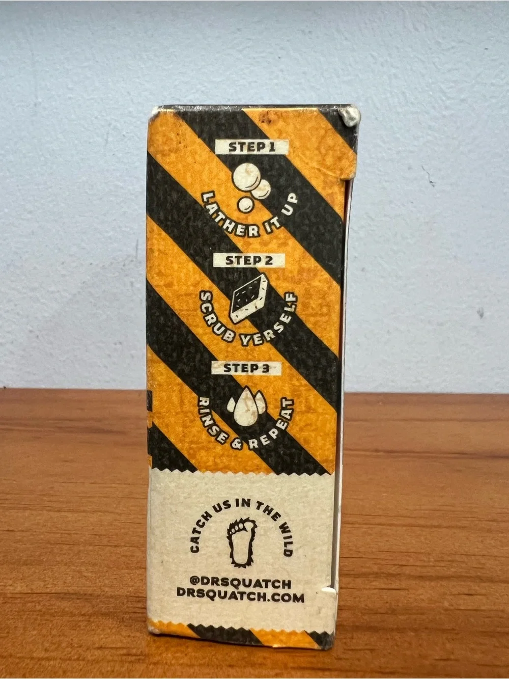 DOCTOR SQUATCH NIB Harry Potter Lather Of The Loyal Hufflepuff Natural Bar Soap